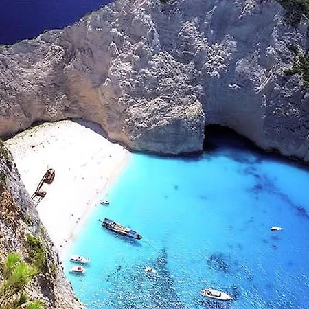빌라 Beach-front Zakynthos - Bleu - 3 Bedrooms | Stunning Panoramic Sea Views - Modern Furnishings 아르가시