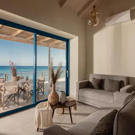 Beach-front Zakynthos - Bleu - 3 Bedrooms | Stunning Panoramic Sea Views - Modern Furnishings *