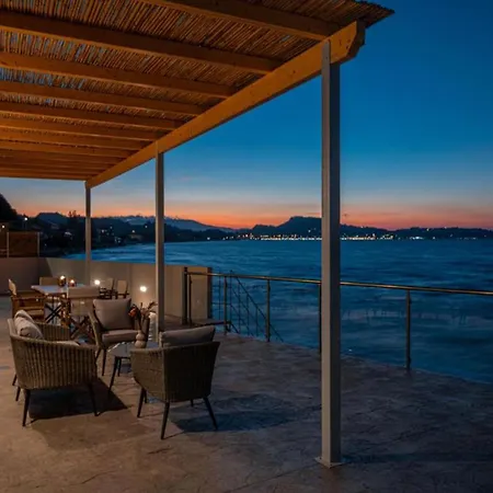 Beach-front Zakynthos - Bleu - 3 Bedrooms | Stunning Panoramic Sea Views - Modern Furnishings Argassi