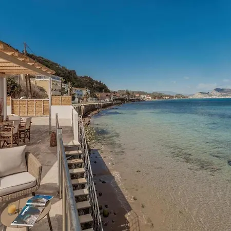 Beach-front Zakynthos - Bleu - 3 Bedrooms | Stunning Panoramic Sea Views - Modern Furnishings